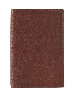  EST. 1850 LEATHER PASSPORT HOLDER