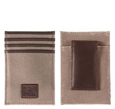  EST. 1850 CANVAS FRONT POCKET WALLET