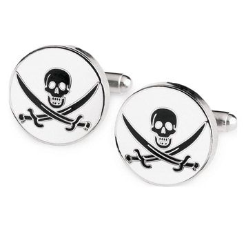  PIRATE CUFFLINKS