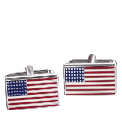  AMERICAN FLAG CUFFLINKS