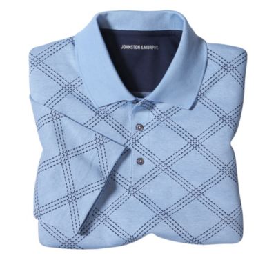  EXPLODED-PLAID POLO