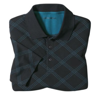  EXPLODED-PLAID POLO