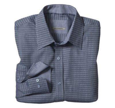  TAILORED FIT JACQUARD TILES SHIRT