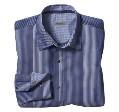  SLIM FIT INKED STRIPE SHIRT