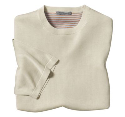 SILK KNIT CREWNECK