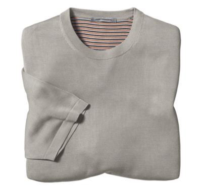  SILK KNIT CREWNECK