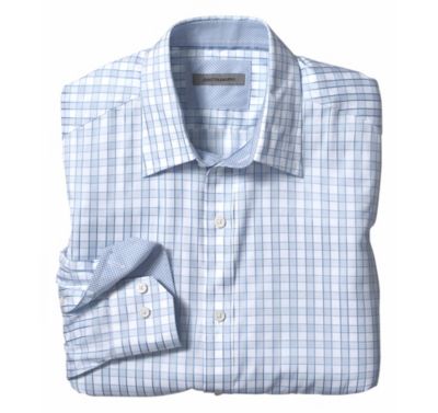  TAILORED FIT FRAMED GINGHAM SHIRT