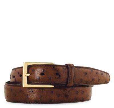  OSTRICH QUILL BELT