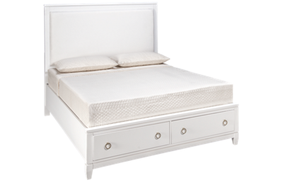 Summerland Queen Upholstered Storage Bed
