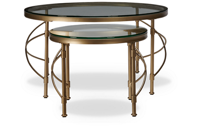 Harrison Round Nesting Cocktail Table Set