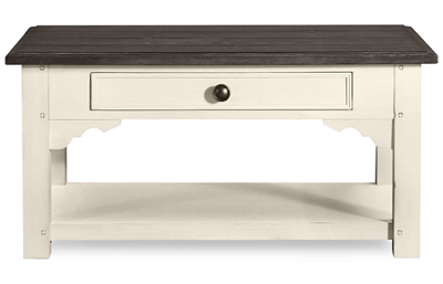 Grand Haven Small 1 Drawer Coffee Table with Storage