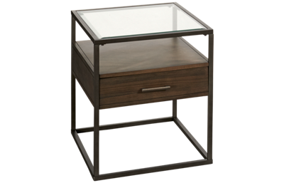 Jamestown End Table with Storage
