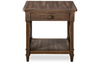 Hometown 1 Drawer End Table with Storage