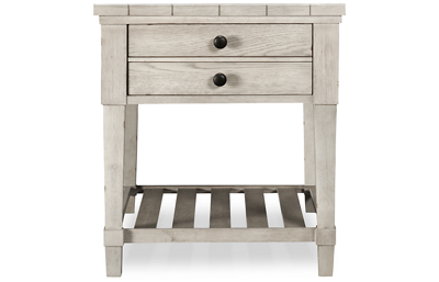 Belhaven 1 Drawer End Table with Storage