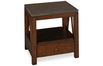 Mason 1 Drawer End Table with Storage