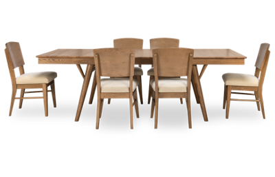 Barbossa 7 Piece Dining Set with Leaf