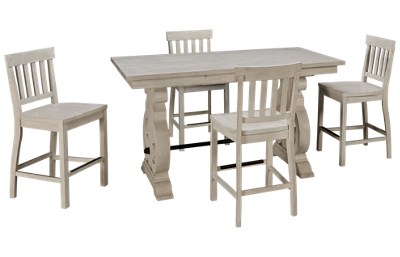 Bronwyn 5 Piece Counter Height Dining Set with Leaf