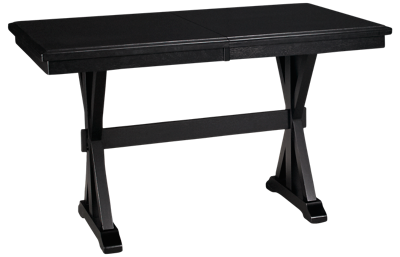 Quails Run Counter Height Table with Leaf