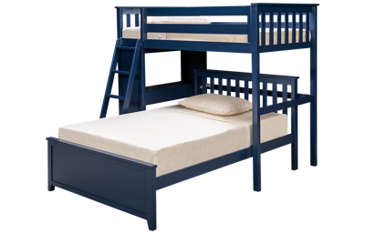 Canterbury Twin Over Full Bunk Bed with Desk