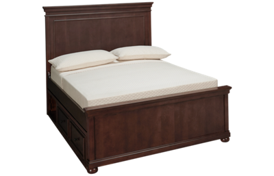 Canterbury Full Panel Bed with Underbed Storage