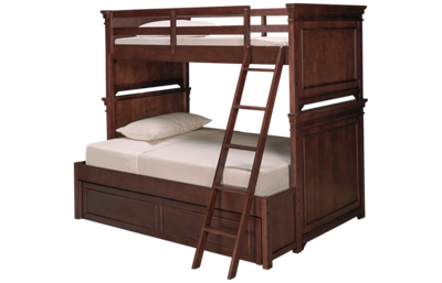 Canterbury Twin Over Full Bunk Bed with Trundle