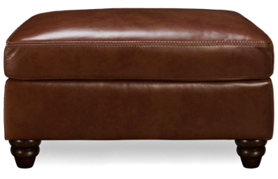 Belmont Leather Ottoman