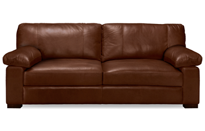 Dallas Leather 87" Sofa