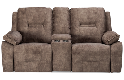 Outlier Dual Power Loveseat Recliner with Console