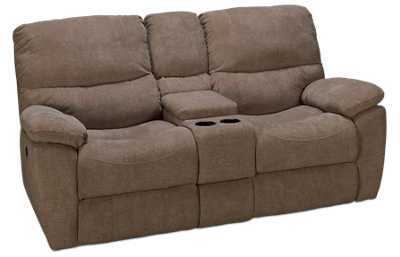 Marley Dual Power Loveseat Recliner with Console