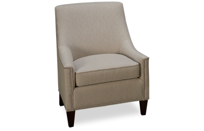 Comfort Accent Chair with Nailhead