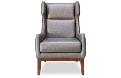 Hudson Leather Accent Chair