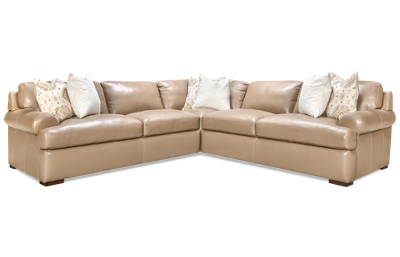 Armstrong Leather 3 Piece Sectional