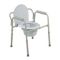 Drive Folding Steel Bedside Commode