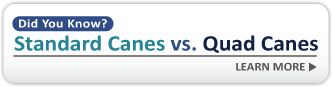 Standard vs Quad Canes