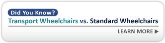 Transport vs Standard Wheelchairs