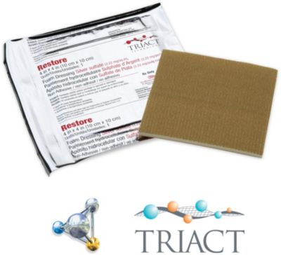 Restore Non-Adhesive Foam Dressing with Silver image