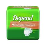 Depend Maximum Protection with Tabs