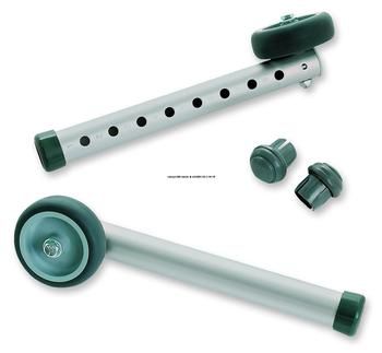 3" Single Fixed Wheel Attachment with Glide Tips image
