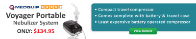 Medquip Voyager Nebulizer