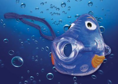 Bubbles the Fish Pediatric Aerosol Mask