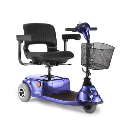 Invacare Lynx L-3X Compact Three Wheel Scooter 