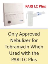 Use the Pulmo-Aide Compressor with the PARI LC Plus with Tobi