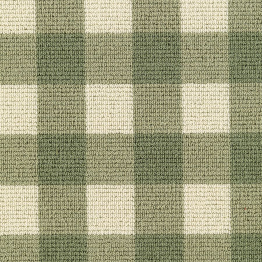 French Check - Green Check