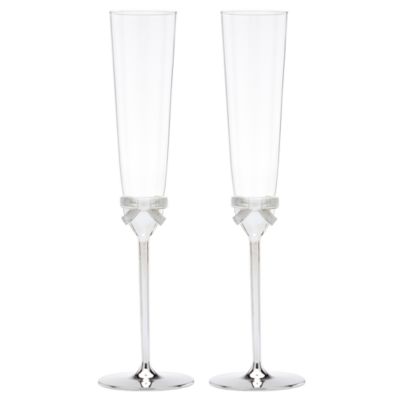 grace avenue toasting flute pair