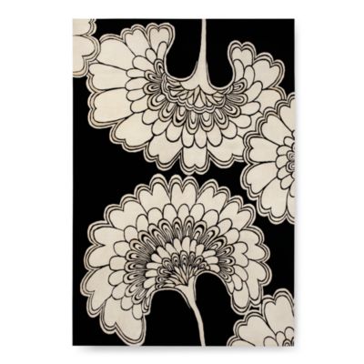 japanese floral rug 5'6'' x 8'