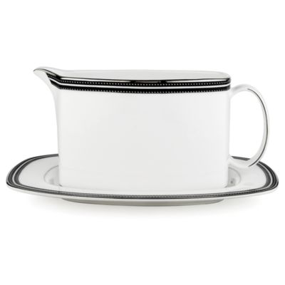 union street sauce boat and stand