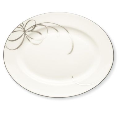 13" belle boulevard oval platter