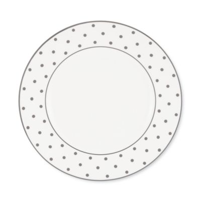 larabee road platinum dinner plate