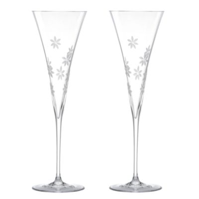 bubbly daisy flute pair