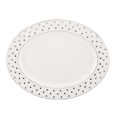 16" larabee road platinum oval platter
